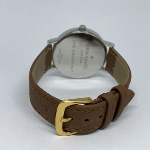 Kate Spade New York 0095 Women\'s Brown Leather Analog Dial Quartz Watch VK135 main image 4